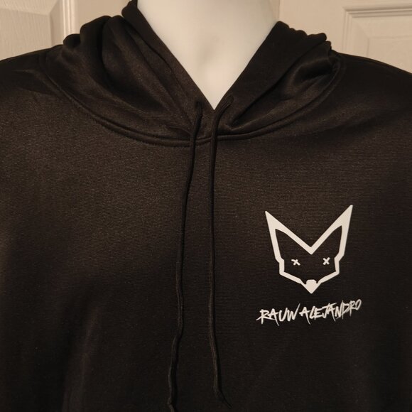 Rauw Alejandro Black Hoodie Men Woman Size L Harajuku Pullover Streetwear Unisex - Picture 5 of 10